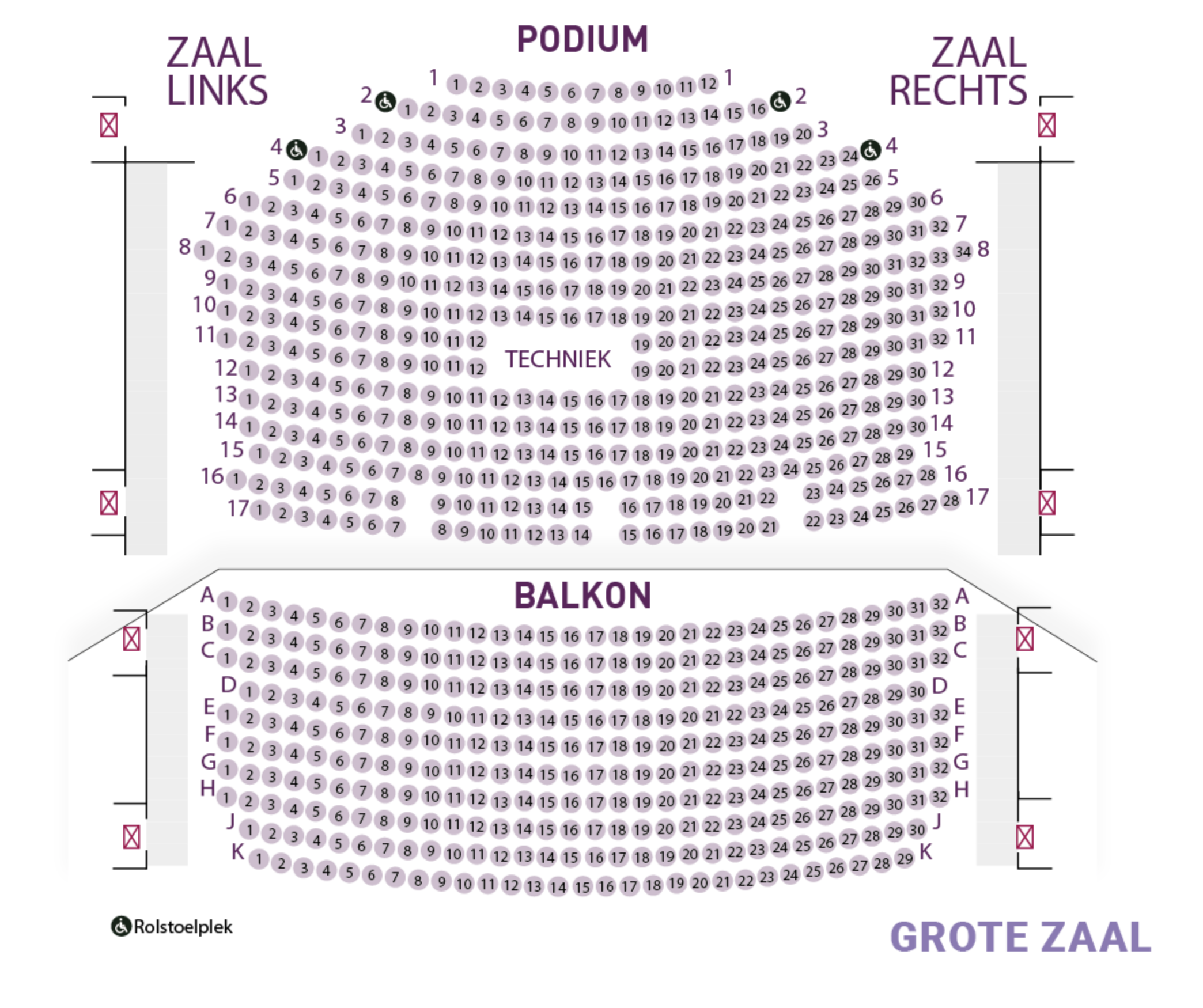Plattegrond Stadstheater Zoetermeer I.png