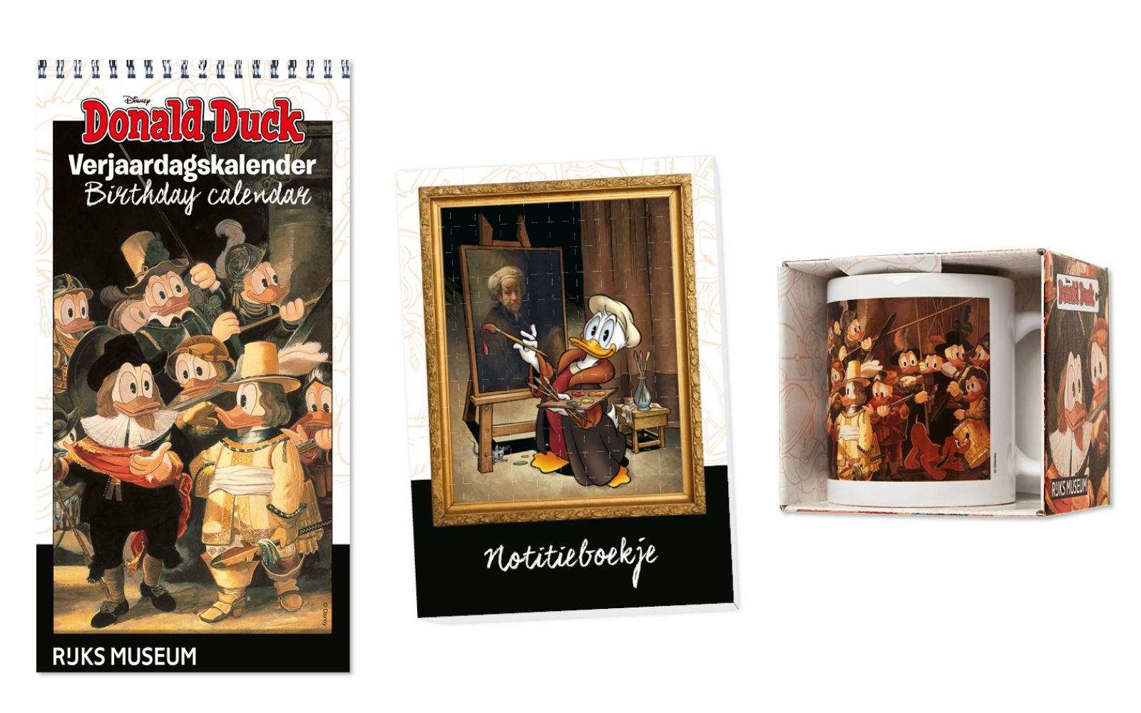 Duckwacht Kunstcollectie met gratis poster - De Donald Duck Shop