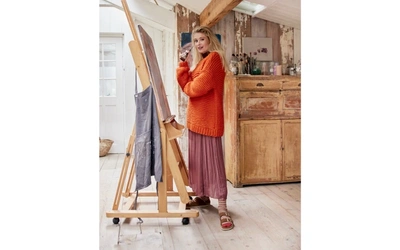 Product afbeelding: Breipakket Stand like stone trui Memory