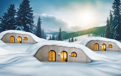 Product afbeelding: 8 daagse: Kaamos Lodge Best of Finnish Lapland