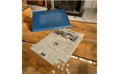 Product afbeelding: Geboortekrant Puzzel Het Parool