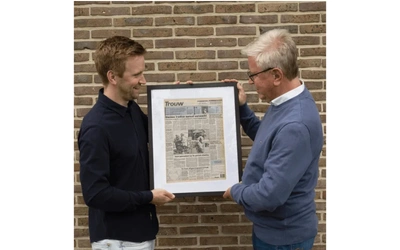 Product afbeelding: Geboortekrant Kader/Poster Trouw