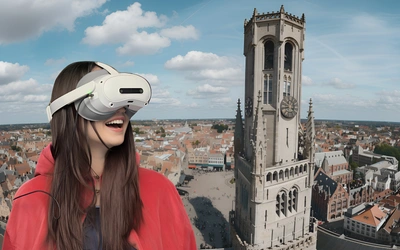 Product afbeelding: Fly over Bruges