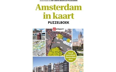 Product afbeelding: Amsterdam in kaart Puzzelboek