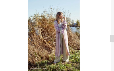Product afbeelding: Breipakket Vest Najra - Secret garden