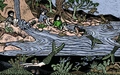 Product afbeelding thumbnail: Kunstprint Peter Pan; Zeemeerminnen- Floor Rieder