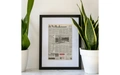 Product afbeelding thumbnail: Geboortekrant Kader/Poster Volkskrant