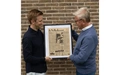 Product afbeelding thumbnail: Geboortekrant Kader/Poster Volkskrant