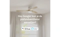 Product afbeelding thumbnail: Flashdeal: Slimme plafondventilator Hombli