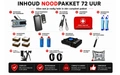 Product afbeelding thumbnail: 72-uur Noodpakket (incl. portabel kooktoestel)