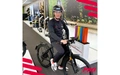 Product afbeelding thumbnail: Flashdeal: Fietshelm met vizier en oorwarmers - Pro Sports Lights - M