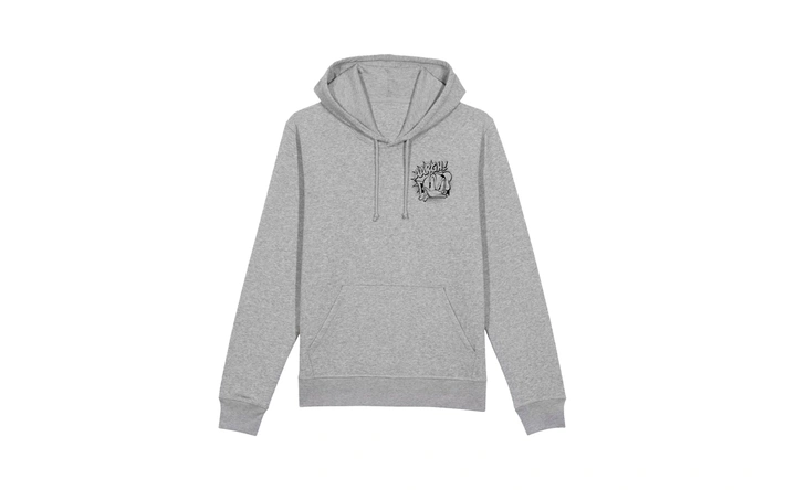 Product afbeelding: Donald Duck 'Donald Boos' Hoodie - Grijs