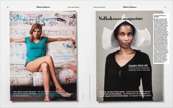 Product afbeelding: Volkskrant Magazine het BOEK + Standaard matzwart
