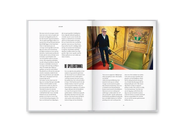 Product afbeelding: Boek Een leven met Feyenoord + Poster Schaal