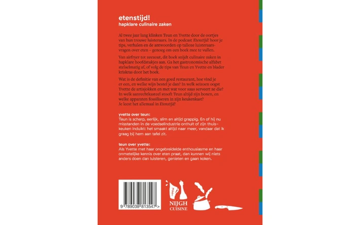 Product afbeelding: Etenstijd - Yvette van Boven & Teun van de Keuken