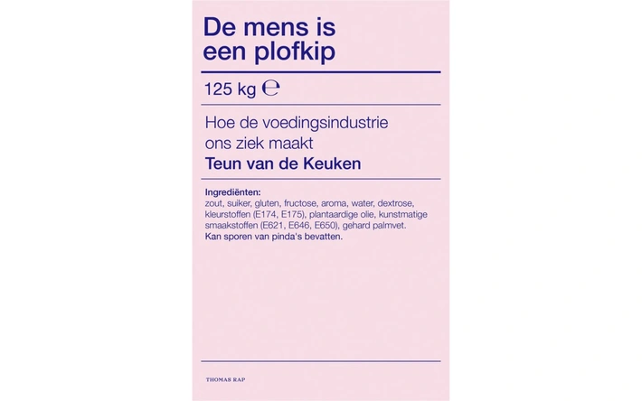 Product afbeelding: De mens is een plofkip