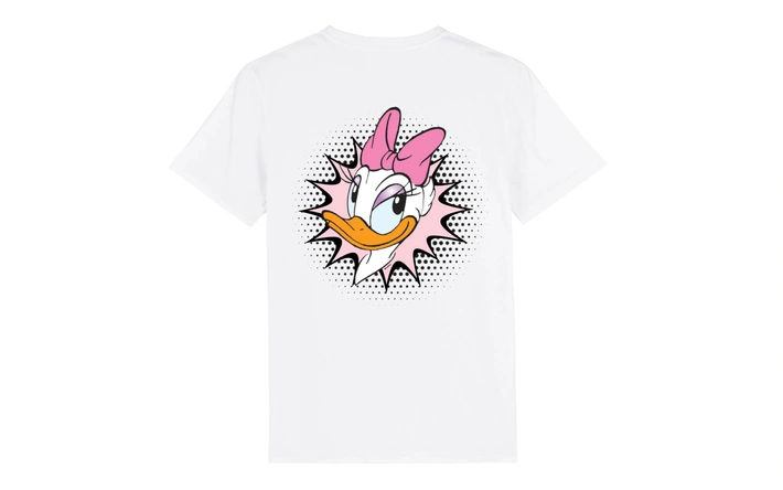 Product afbeelding: T-Shirt 'Katrien' - Wit