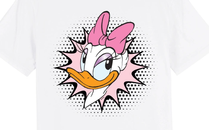 Product afbeelding: T-Shirt 'Katrien' - Wit