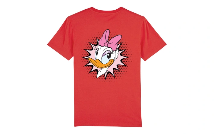 Product afbeelding: T-Shirt 'Katrien' - Rood