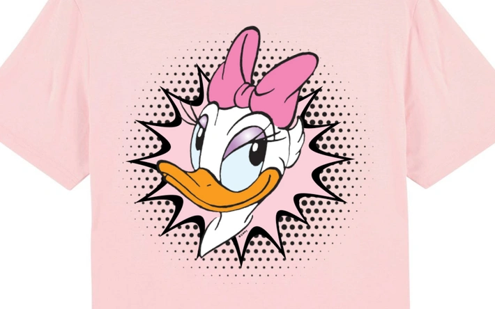 Product afbeelding: T-Shirt 'Katrien' - Roze