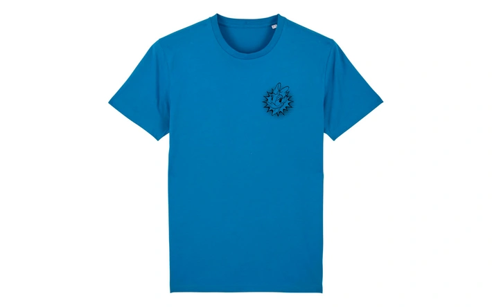Product afbeelding: T-Shirt 'Katrien' - Blauw