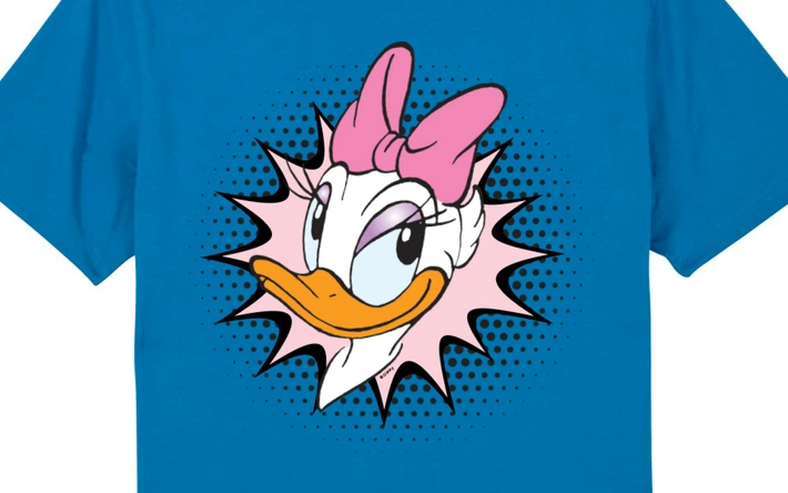 Product afbeelding: T-Shirt 'Katrien' - Blauw