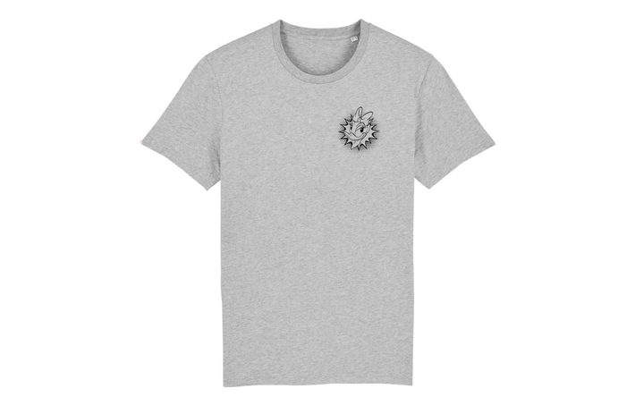 Product afbeelding: T-Shirt 'Katrien' - Grijs