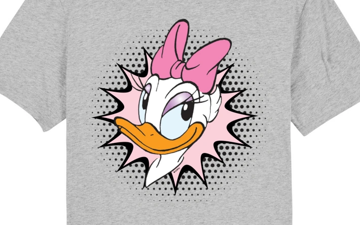Product afbeelding: T-Shirt 'Katrien' - Grijs