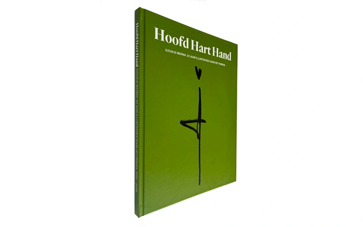 Product afbeelding: Hoofd Hart Hand - Sjoukje Bierma 10 jaar illustraties voor Het Parool