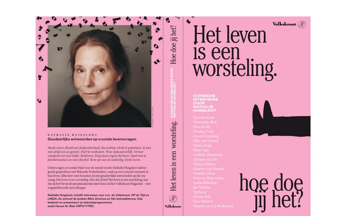 Product afbeelding: Het leven is een worsteling - Nathalie Huigsloot