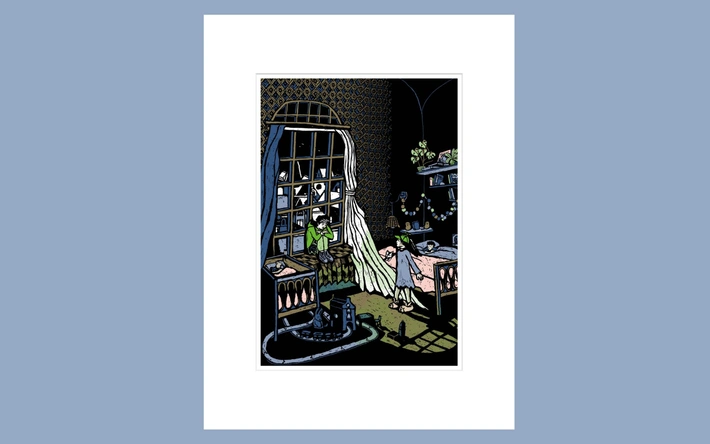 Product afbeelding: Kunstprint Peter Pan; Slaapkamer - Floor Rieder