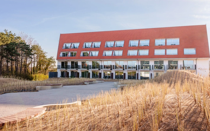 Product afbeelding: Dunehotel Nieuwpoort - Deluxe kamer met duinzicht voor 2 personen