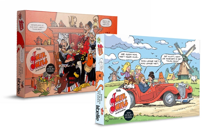 Product afbeelding: Jan, Jans en de Kinderen puzzel set