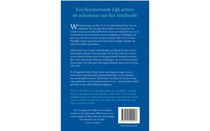 Product afbeelding: True Crime Boekenpakket Dagboek Strafpleiter-Misdaaddokter