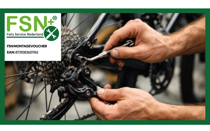 Product afbeelding: Montagevoucher via Bike Service Nederland