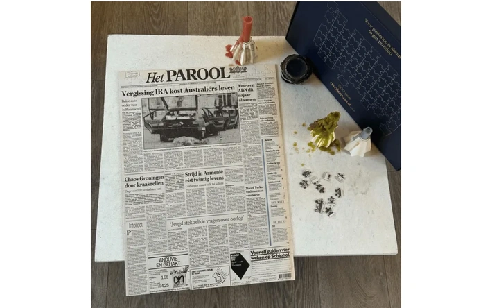 Product afbeelding: Geboortekrant Puzzel Het Parool