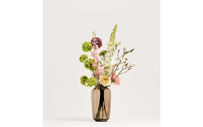 Product afbeelding: Zijden kunstboeket - Blooming Good SS.19 (evt. met vaas)