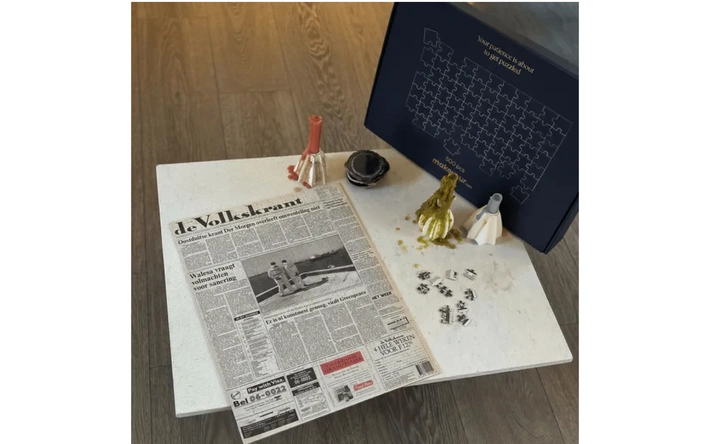 Product afbeelding: Geboortekrant Puzzel Volkskrant