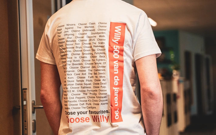 Product afbeelding: Willy - 90s T-shirt L