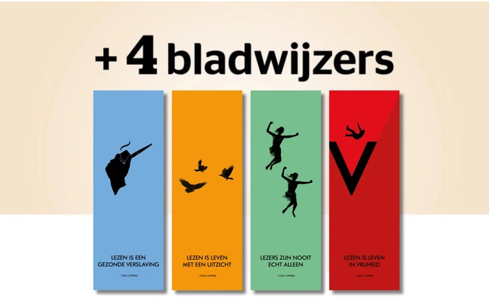 Product afbeelding: Thrillerpakket Alex Berger - Toni Coppers - 4 boeken + Incl. bladwijzers