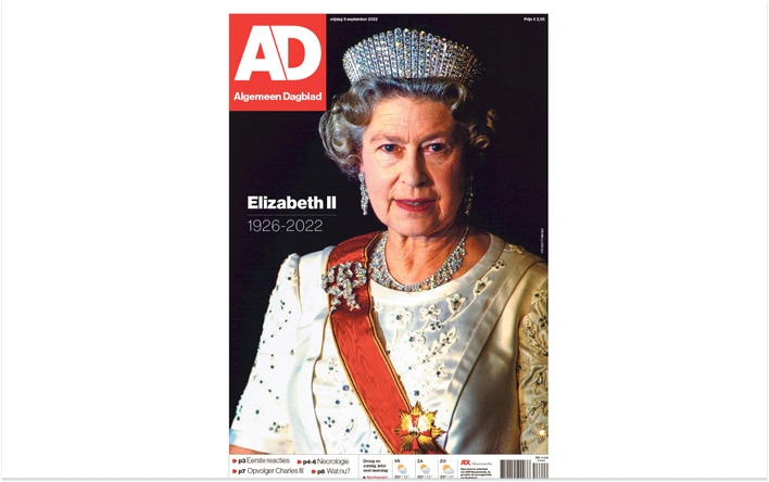 Product afbeelding: Iconische voorpagina AD