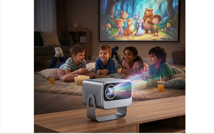Product afbeelding: LCD-projector – Full HD 1080P - Lenco