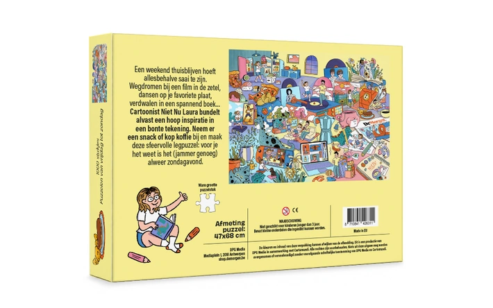 Product afbeelding: Puzzel 'Weekendje NIET weg'