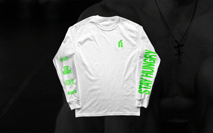 Product afbeelding: Hard - T-shirt WIT M