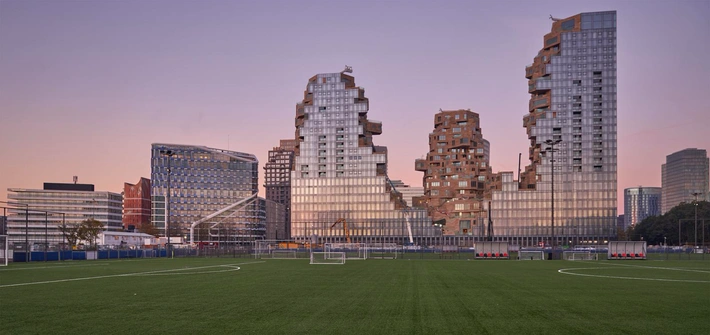 Product afbeelding: Wandelreeks Actuele architectuur in 4 windstreken - Vrije Academie