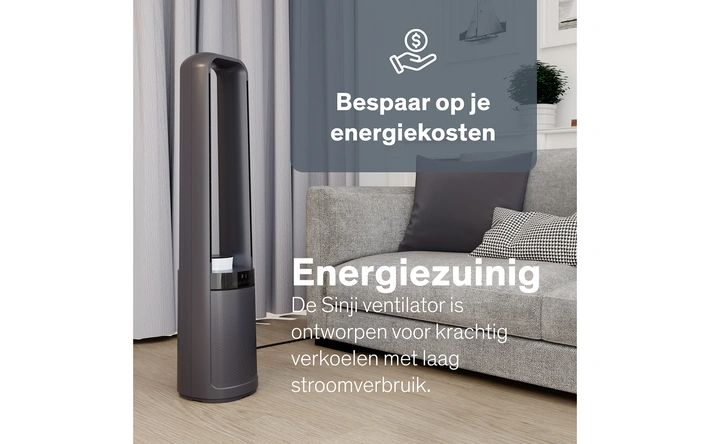 Product afbeelding: Grote bladloze ventilator - Sinji