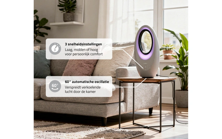 Product afbeelding: Bladloze ventilator - Nedis