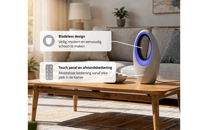 Product afbeelding: Bladloze ventilator - Nedis