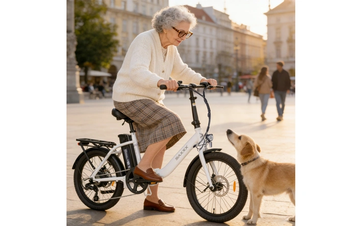 Product afbeelding: Elektrische vouwfiets - Saxxx Foldi 2.0