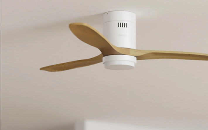 Product afbeelding: Flashdeal: Slimme plafondventilator Hombli
